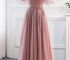 Pink Long Chiffon Wedding Party Dresses, Cute Formal Dress, Chiffon Long Gowns on Luulla Pink Flowy Chiffon Dress For Banquet, Elegant Pink Chiffon Dress For Wedding Guest, Pink Summer Bridesmaid Dress For Banquet, Pink Chiffon Dress For Prom Banquet, Pink Spring Bridesmaid Dress For Banquet, Pink Chiffon Bridesmaid Dress For Banquet, Elegant Pink Chiffon Maxi Dress, Pink Chiffon Dress For Summer Banquet, Elegant Flowy Pink Evening Dress