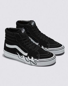 Vans Sk8 Hi Outfit Guys, Vans Sk8 Hi Outfit, Sk8 Hi Outfit, Vans Skate Hi, Outfit Guys, Graduation Shoes, Bestie Outfits, Tenis Vans, Kicks Shoes