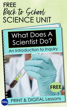 a book with the title what does a scientist do? an instruction to inquiry