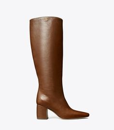 T Lock Heeled Ankle Boot: Women's Designer Ankle Boots | Tory Burch Designer Ankle Boots, Booties For Women, Womens Designer Boots, Buckle Boots, Footwear Design Women, Designer Boots, Heeled Ankle Boots, Over The Knee Boots, Ankle Booties