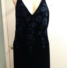 Dark Blue Velvet, Beaded Design, Spaghetti Straps Beaded Dress, Blue Velvet, Bead Designs, Spaghetti Strap, Strapless Dress, Ball Gowns, Prom, Colorful Dresses, Prom Dresses