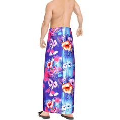 HAPPY BAY proudly present you, this adorable collection of stylish swimwear beach cover up sarongs for men with solid and vibrant colors. This swim/bath accessory designed according to the latest trends with absolute perfection which will increase and beautify your wardrobe needs; versatility of this beach season high demand multi-tasking piece twists and wraps in multitude of ways. CLOTHING TYPE : Mens Sarong Great for daring men, adored by women of all ages as well! DETAILS : Relaxed fit, fron Blue Bottoms For Beach Cover-up In Beach Season, Blue Hawaiian Bottoms For Beach Party, Hawaiian Style Multicolor Swim Trunks For Beach Party, Hawaiian Multicolor Swim Trunks For Beach Season, Hawaiian Style Multicolor Swim Trunks For Beach Season, Blue Hawaiian Swim Trunks For Pool, Blue Beachwear Swim Trunks For Beach Season, Blue Hawaiian Swim Trunks For Vacation, Hawaiian Style Swim Trunks For Vacation