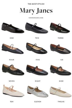 the most comfortable mary jane flats! a round up of affordable leather mary jane shoes to wear all year long. #maryjane #shoes #summershoes #springshoes #balletflat #maryjaneflats How To Wear Mary Jane Shoes Outfit, Balerinas Shoes, Outfits With Mary Janes, Flat Mary Janes, Mary Shoes, Mary Jane Outfit, Mary Jane Shoes Outfit, Marry Jane, Leather Mary Jane Shoes