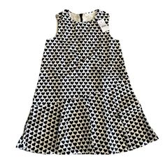 Girls' Heart Print Sleeveless Drop Waist Mini Dress, White/Black Size 8 100% Cotton Lining: 100% Polyester Doublure: 100% Polyester Futter 100% Polyester Casual Sleeveless Heart Print Dress, White Cotton Dress With Heart Print, White Sleeveless Dress With Heart Print, Spring Heart Print Sleeveless Dress, Heart Print Sleeveless Dress For Spring, Sleeveless Heart Print Dresses For Spring, Sleeveless Heart Print Spring Dress, Puff Long Sleeve Dress, Plaid Summer Dress