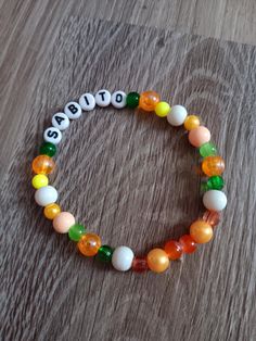 Sabito inspired bracelet from Demon slayer the anime Kandi Ideas, Friendship Bracelet, Demon Slayer, Bracelet Making, Making Ideas, Friendship Bracelets, Etsy App, Selling On Etsy, Gender Neutral