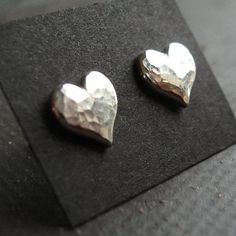 Hammered Heart Shape Sterling 925 Silver Earring , Delicate Earring, Love Gift ,Handmade  Jewelry For Express Your Love, Women's Jewelry Item- Heart Shape Earring Material- 925 Sterling Silver Color- Silver Ready To Ship 1 to 3 Business Days We Are 24*7 Available For Our Costumers    Please Check Our Product shop Link Is here  https://www.etsy.com/shop/925silverjewls we also accept customize order for as per your needs. We also accept wholesale orders on wholesale value. Please contact us for wh Hammered Sterling Silver Earrings For Anniversary, Anniversary Sterling Silver Hammered Earrings, Anniversary Hammered Sterling Silver Earrings, Hammered Silver Heart Jewelry, Heart-shaped Hammered Sterling Silver Jewelry, Minimalist Sterling Silver Heart Earrings For Wedding, Sterling Silver Earrings For Anniversary, Sterling Silver Earrings For Mother's Day Anniversary, Silver Earrings For Mother's Day Anniversary Gift