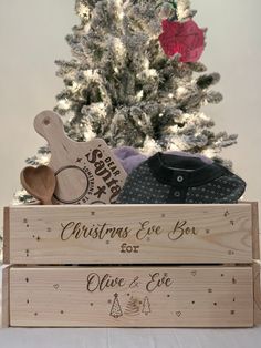 christmas eve box for olive and eve