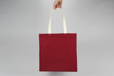 The Standard Tote // Burgundy Red UNWAXED Canvas Tote Bag Red Square Canvas Bag For Daily Use, Red Tote Bag With Canvas Lining, Red Canvas-lined Tote Bag, Red Eco-friendly Canvas Shopping Bag, Eco-friendly Red Canvas Bag For Daily Use, Red Square Canvas Bag With Large Capacity, Red Bags With Canvas Lining For Everyday Use, Red Bag With Canvas Lining For Everyday Use, Large Capacity Red Square Canvas Bag