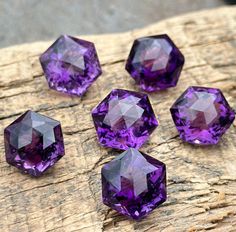 15x15 MM Natural Amethyst Hexagonal Cut Purple Amethyst Lot - Loose Gemstone  The Product Details :- Weight: 13.00 Carat Approx  Shape : Hexagonal Shape Size : 13x13 mm Stone : Amethyst  Natural: Yes Handmade : Yes https://mngemstone.etsy.com *We are continuously adding new products in our store. So keep coming back to see more great deals on store.* The perfect present for the special person in your life. 👋 If you have any additional questions about this product, We are glad to hear from our c Unique Gemstones, Special Person, Purple Amethyst, New Products, Favorite Things List, Color Me, Loose Gemstones, Violet, Amethyst