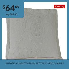 two white pillows with the price $ 64 00