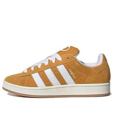 adidas Originals Campus 00s 'Mustard Gum' H03473 Brown Sporty Adidas Skate Shoes, Sporty Brown Adidas Skate Shoes, Casual Brown Adidas Skate Shoes, Brown Casual Sneakers With Three Stripes, Casual Brown Sneakers With Three Stripes, Adidas Campus 00s, Adidas Campus, Stylish Sneakers, Adidas Originals