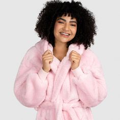 - Wrap yourself up in our luxurious, buttery-soft Fluffy Robe: A versatile accessory for a dreamy escape.
Classic Dreamy Colours – For Everyday Wear
Generous & Roomy – Available In Three Sizes: S/M, L/XL & OOD
Patch Pockets – To Store Your Essentials
Tie Waist & Oversized Hood – Cosiness At Your Convenience
- Fluffy Fabric On One Side – Sherpa-Like Texture On The Other
Easy Care – Machine Washable
*Returns Policy: This item must be unworn and returned in its original packaging. Soft Pink Sleepwear For Relaxation, Soft Pink Sleepwear, Pink Soft Texture Sleepwear, Pink Dressing Gown, Chest Tube, Relaxing Morning, Sell Dresses, Hair Turban, Wearable Blanket