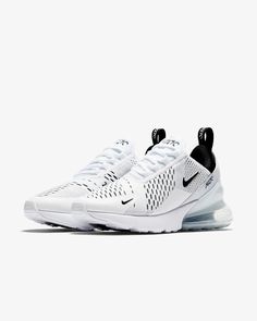 Nike Air Max 270 Women, Nike Air Max 270 White, Gym Sneakers, Sneaker Nike, 270 Nike, Dr Shoes, Preppy Shoes, All Nike Shoes, Nike Shoes Air Max