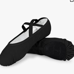 New Black Ballet Shoes Comes In Ziplock Pouch Various Sizes Black Ballet Slippers, Canvas Ballet Shoes, Black Ballet Shoes, Lyrical Dresses, Yoga Shoes, Body Mechanics, Foot Injury, Black Ballet, Dance Accessories