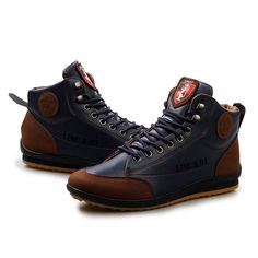 Mens Boots Online, Casual Oxford Shoes, Comfortable Mens Shoes, Basic Boots, Casual Ankle Boots, Pointed Toe Boots, Casual Flat Shoes, Comfortable Boots, Lacing Sneakers