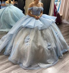 Sky Blue Applique Quinceanera Dresses Off Shoulder Lace Ball Gown Dress Sweet 16.  "This pin contains affiliate links, which means I may earn a commission at no cost to you extra for you". 
#affiliate #advertising" Blue Ball Gown Princess Dress For Debutante Ball, Blue Tulle Princess Dress For Quinceanera, Blue Princess Dress For Debutante Ball, Blue Princess Dress With Fitted Bodice For Debutante Ball, Light Blue Princess Ball Gown, Princess Style Light Blue Prom Gown, Light Blue Princess Style Ball Gown, Princess Style Light Blue Ball Gown, Princess Style Light Blue Ball Gown For Debutante Ball