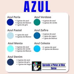 a poster with the names of different colors in spanish and english, on a pink background