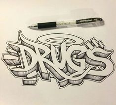 How To Draw Graffiti Lettering Style, Graffiti Style Art To Draw, Graffiti Fonts, Alfabet Font