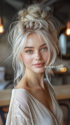 Platinum Hair, Platinum Blonde Hair, Trending Hairstyles, American Beauty, Platinum Blonde, Blonde Beauty, Hair Transformation, Blonde Hair Color