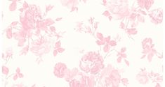 a pink flowered wallpaper with white background