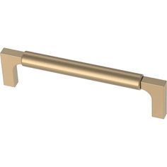 an image of a brass handle on a white background