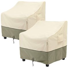 PRICES MAY VARY. 600d Oxford Cloth DECENT SIZE - 2 pack patio chair covers guaranteed to fit the outdoor chairs size up to 33"W x 34"D x31"H. Please measure your chair dimensions before purchasing (Advice for Size Choosing: If the width and depth of your chair is 1 inch or more smaller than this size, please choose it.) PREMIUNM OUTDOOR FURNITURE COVER - High quality 600D polyester oxford echo-friendly water-resistant top fabric with an added UV-stabilized coating to protect your outdoor furnitu Outdoor Furniture Patio, Outdoor Furniture Cover, Outside Furniture, Lawn Furniture, Outdoor Furniture Covers, Patio Furniture Covers, Furniture Patio, Chair Dimensions, Patio Sofa