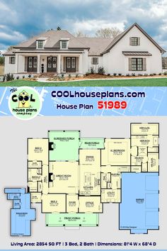 the floor plan for this house is very large and has lots of room to put in it