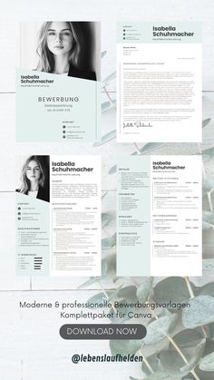 the modern resume template is ready to be used for any type of work or project