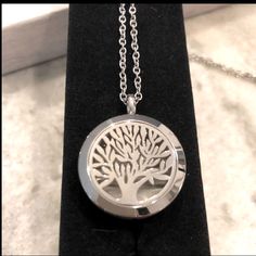 Set Includes 1 Adjustable Chain Stainless Steel Aromatherapy Diffuser Necklace. 6 Sponges (2 Of Each Color- White, Beige, Green). Essential Oils Sold Separately Necklace Length- 19.5”+ 2” Oil Diffuser Necklace, Diffuser Jewelry, Aromatherapy Diffuser, Diffuser Necklace, Aromatherapy Oils, Aromatherapy Diffusers, White Beige, Essential Oil Diffuser, Oil Diffuser