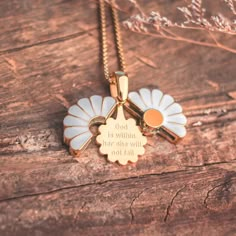 Necklace Christian, Daisy Charm, Faith Jewelry, Cary Nc, Hidden Messages, Hidden Message, Christian Jewelry, Girly Jewelry, Godmother