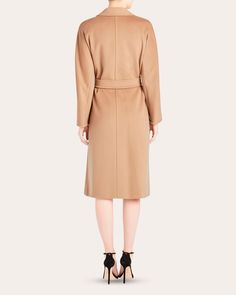 This Max Mara oversized coat is made from virgin wool and cashmere and features kimono sleeves, double-breasted fastening, matching belt, and personalized interior lining. Dry clean only. Made in Italy. Composition: 90% virgin wool, 10% cashmere. Lining: 98% cupro, 1% viscose, 1% metallised fiber.Size & FitModel is 5ft 10in tall, wearing size 38. Kimono Sleeves, Oversized Coat, Kimono Sleeve, Cashmere Wool, Max Mara, Double Breasted, Camel, Fitness Models, Cashmere