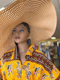 This hat brings the shade with you. no worries when the sun is out. Wide Brim such a stunning and unique hat that you wear many ways. Circumference 24 inches, in-depth 4 inches and Brim 10 inches.Don't delay order yours today. Yellow Bucket Hat With Upf 50+, Brown Panama Hat With Uv Protection For Vacation, Brown Sun Hat With Uv Protection For Beach Season, Multicolor Sun Hat With Uv Protection For Travel, Natural Color Bucket Hat With Uv Protection For Vacation, Brown Uv Protection Sun Hat For Beach Season, Sun-shaped Bucket Hat For Beach Season Sunbathing, Natural Bucket Hat With Uv Protection For Vacation, Yellow Sun Hat With Upf 50+ For Beach