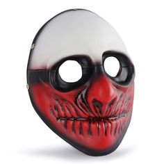 PRICES MAY VARY. Name: Mulrcks Resin Payday Mask, Murder Cosplay Mask Halloween Masquerade Party Theme Game Character Props Manufacturer Model: MR1806 Material: High-Grade Resin Size: Fits Most Heads,25.5CM X 19CM Occasion: Decoration,Gifts,Halloween,Christmas,Easter,New Years,Party,Cosplay,Collection ect About Payday 2 Mask:
 This Payday 2 Mask are made by high-grade resin,vivid painting,the better workmanship,hand-made and comfortable,no smell.Perfect for Masquerade Parties, Gifts, Costume Par Payday 2 Masks, Payday Game, Masquerade Party Themes, Character Props, Halloween Masquerade Party, Payday 2, Harvest Day, Makeup Kit For Kids, Wolf Character