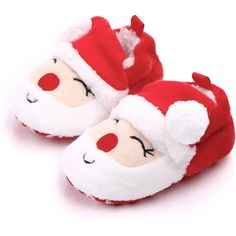 *Brand New, Unworn, But Without Original Packaging Or Tags* Sleepy Time Baby / Toddler Santa Slippers These Are The Perfect Little Christmas Slippers For Your Baby Boy Or Girl. Each Slipper Features Santa’s Face And Hat In Vibrant Colors. Fuzzy & Cozy Interior. Size 12 To 18 Months / Medium They Have Grips On The Bottom And Are Easy To Slide On And Off! Crib Shoes Girl, Winter Baby Boy, Cute Cartoon Animals, Baby Slippers, Christmas Plush, Baby Cartoon, Winter Kids, Boys Christmas