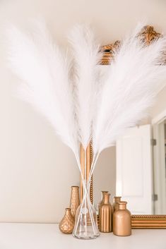 PRICES MAY VARY. WORTH PACKAGE- The Lozidecor faux large pampas grass decor tall set includes 5 artificial tall pampas grass stems, each measuring 42 inches (3.5 feet) in length, with 18 branches in each plume. This large faux grass decor provides a generous amount of tall pampas grass decor to create stunning centerpiece table decorations for your home or office. PREMIUM MATERIAL- Made from soft silk with delicate handiwork, the large faux pampas grass decor is tall and fluffy and can be bent t Bed 2023, Faux Pampas Grass Decor, Floor Vase Fillers, Boho Decorations, Faux Pampas, Home Boho, Pampas Grass Decor, Grass Decor, Vase Large