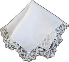 Elegant White Handkerchiefs With Lace Work, Elegant White Handkerchiefs With Crochet Lace, Classic Handkerchiefs With Lace Trim As Gift, Elegant White Lace Handkerchiefs, Elegant Lace Handkerchiefs With Lace Trim, Classic White Lace Handkerchief, Classic White Lace Work Handkerchiefs, Classic White Lace Handkerchiefs, Wedding Handkerchief