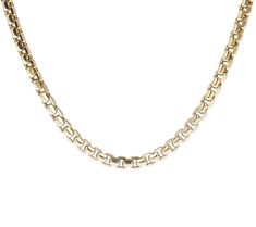 A pretty piece for easy accessorizing, this polished round box chain boasts stand-alone style, but livens up layered looks just as well. From the Italian Jewelry Collection. Italian Jewelry, Round Box, Neck Lace, Layered Look, Box Chain, Jewelry Collection, Jewelry Necklaces, Chain, Lace