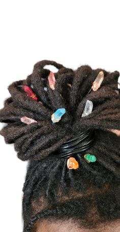 Quartz Crystal Hair Pins, Bun Pin, Hairpiece, Quartz Pins, Bridesmaid Hair Pins, Loc Jewelry, Dreadlock Hair Accessories - Etsy Tia Corine, Dreadlock Hair, Bun Pins, Bridesmaid Hair Pins, Loc Jewelry, Crystal Hair Pins, Hair Locks, Dreadlock Hairstyles, Hair Decorations