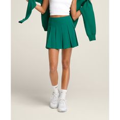 Classic Pleated Skirt | Wilson Sporting Goods Wilson Sporting Goods, Tennis Style, Pleated Tennis Skirt, Mid Rise Shorts, Tennis Clothes, Tennis Skirt, Golf Outfit, Golf Course, Open Up