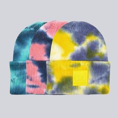 Embrace winter with a burst of color and warmth with our Tie Dye Beanie Winter Hat. This vibrant and stylish beanie is hand-dyed, creating a unique tie-dye pattern that adds a playful touch to your cold-weather ensemble. Crafted from high-quality materials, this beanie offers both comfort and a trendy fashion statement. Stay cozy and stand out from the crowd with the eye-catching design of our Tie Dye Beanie Winter Hat. Benefits: 1. Unique Style: Stand out from the crowd with a tie-dye pattern that adds a unique and vibrant touch to your winter ensemble. 2. Expressive Fashion: Showcase your personality and creativity through the expressive and playful design of a tie-dye beanie hat. 3. Eye-Catching Colors: Enjoy a burst of colors that catch attention and brighten up dreary winter days, add Colorful Casual Winter Hats, Casual Colorful Winter Hats, Multicolor Outdoor Hat One Size, Multicolor One Size Hat For Outdoor, One Size Multicolor Hat For Outdoor, Adjustable Cotton Tie-dye Hat, Multicolor One Size Outdoor Hat, Outdoor Multicolor Hat, Colorful Winter Beanie Hat