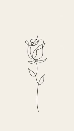 a black and white drawing of a single rose on a light gray background with the word love written across it