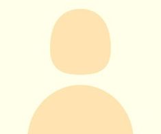 an orange and white background with two circles