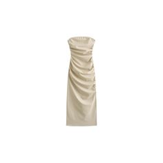 Umber Dress Cream Ruched Maxi Dress, Chic Cream Mini Dress With Ruched Detail, Strapless Beige Maxi Dress, Fitted Beige Maxi Dress With Ruched Details, Beige Ruched V-neck Maxi Dress, Strapless Maxi, Strapless Maxi Dress, Elevate Your Style, Dresses Xs