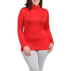 Relax in style with this casual knit plus size turtleneck from 24/7 Comfort Apparel featuring light and gathered turtleneck and classic long sleeves. With blended fabric construction and loose cut sleeves, it is a perfect fit on any figure. The solid fabric allows for almost unlimited accessorizing, making this top the perfect addition to any fashionista's closet. Size: XL. Gender: female. Age Group: adult. Long Sleeve Solid Color Turtleneck For Layering, Stretch Long Sleeve Top For Winter, Spring Long Sleeve Solid Turtleneck, Spring Long Sleeve Solid Color Turtleneck, Casual Turtleneck Long Sleeve Top, Solid Turtleneck Long Sleeve Top For Fall, Solid Color Turtleneck Long Sleeve Top For Fall, Fall Cowl Neck Top, Stretch Solid Color Cowl Neck Top