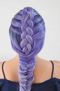 Dutch And Fishtail Combo Dutch Side Braid, Bleu Pastel, Pastel Hair, Photo Instagram, Pastel Blue, Face Shapes, Perfect Match, Beautiful Hair, Braided Hairstyles