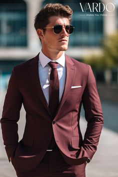 >>ORIGINAL ARTWORK AND CONTENT, PLEASE DO NOT COPY<< Men Suits, Suits For Man, Luxury Burgundy Tuxedo Suit for Men - Wedding, Prom, and Special Events, Formal Attire, Formal piece Wedding Suit, Double Breasted, Formal Fashion Slim Fit Suit. Elevate your formal look with our meticulously crafted Burgundy Tuxedo Suit for men. Whether it's your wedding day, a prom night, or a special event, this sophisticated ensemble is designed to make you stand out in style. 🎩 Must-Have Attire: Tailored to perfection, this tuxedo suit exudes class and confidence, making it a must-have in your wardrobe. 💎 High-Quality Fabric: Our suit is made from premium materials, ensuring durability, comfort, and a timeless appeal. 🔥 Unmatched Elegance: The rich burgundy color adds a touch of luxury and uniqueness to Wedding Suits Men Maroon, Unique Mens Suit Colors, Dark Red Tuxedo Wedding, Blue Suit Burgundy Tie Wedding, Men’s Burgundy Suit, Burgundy Suits For Men Wedding, Unique Wedding Suits Men, Suit Colors For Men Wedding, Burgandy Groomsmen Attire