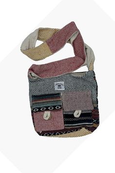 Double Pocket Cross body Jhola - Small Pocket Cross, Purse Patterns, On The Top, Cute Bags, Handmade Bags, Fun Bags, No. 2, Cross Body, The Top