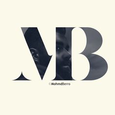 the cover art for m b's album, which features an image of a man and