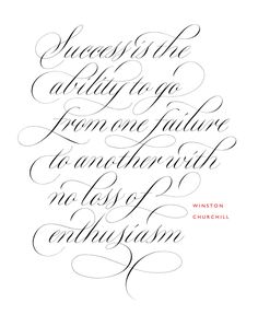 an old fashioned calligraphy font with the words,'there is no way to go from