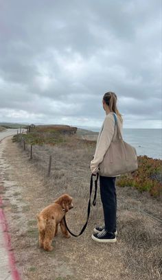 Walking with dog Owning A Dog Aesthetic, Dog Owner Aesthetic, Year Reset, Dog Walking Outfit, Board Pictures, Dog Mommy, Girl Night, Vision Board Pictures, City Dog